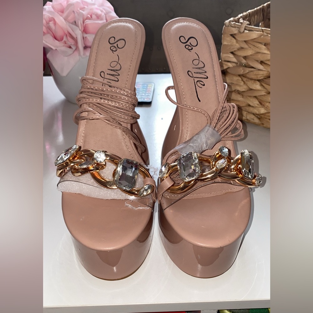 Fashion Nova Nude Heels